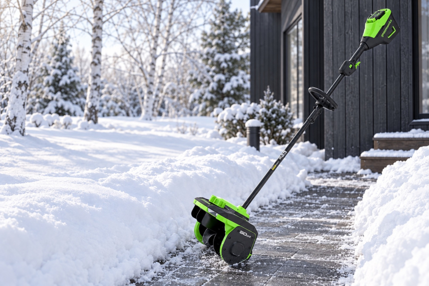 Снеголопаты Greenworks GD40SS2 и GD60SS2