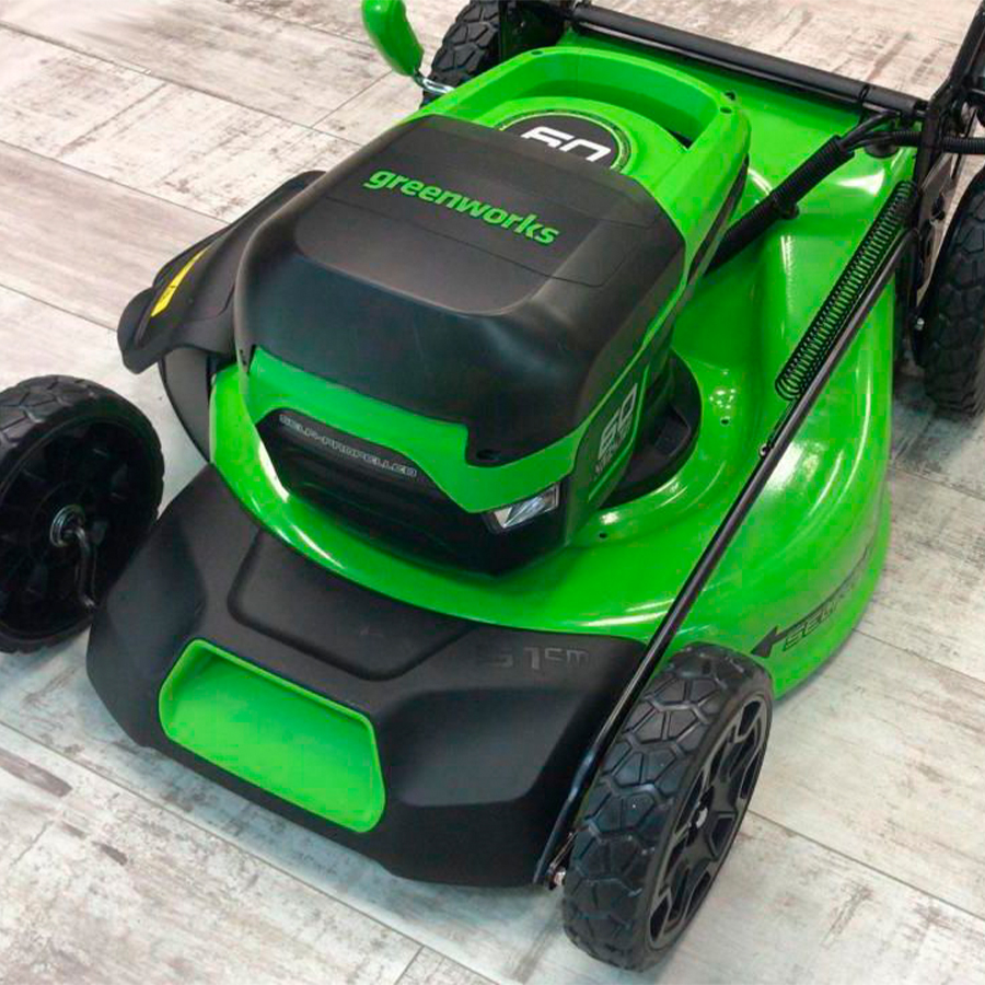 Газонокосилка Greenworks GD60LM51SP, 60V, 51 см, самоходная ...