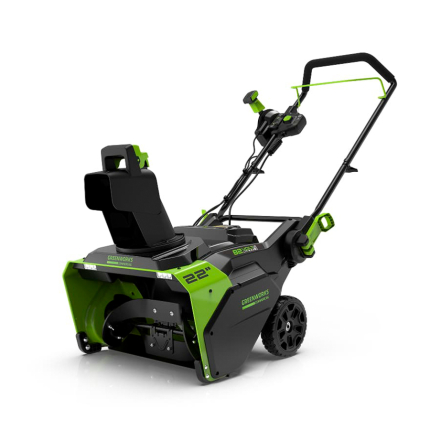 Снегоуборщик Greenworks GD82STK5, 82V, 56 см, бесщеточный, c АКБ 5 А/ч и ЗУ