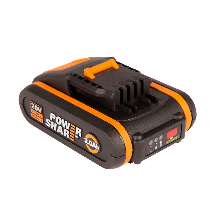 Аккумулятор WORX WA3551, 20V, 2 А/ч – купить оригинал | Worx WA3551 в ...