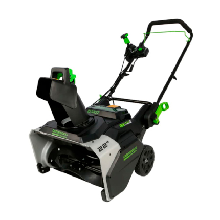 Снегоуборщик Greenworks 82SN22K5, 82V, 56 см, бесщеточный, c АКБ 5 А/ч и ЗУ 4А