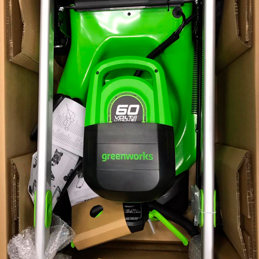 Газонокосилка Greenworks GD60LM51SP, 60V, 51 см, самоходная ...