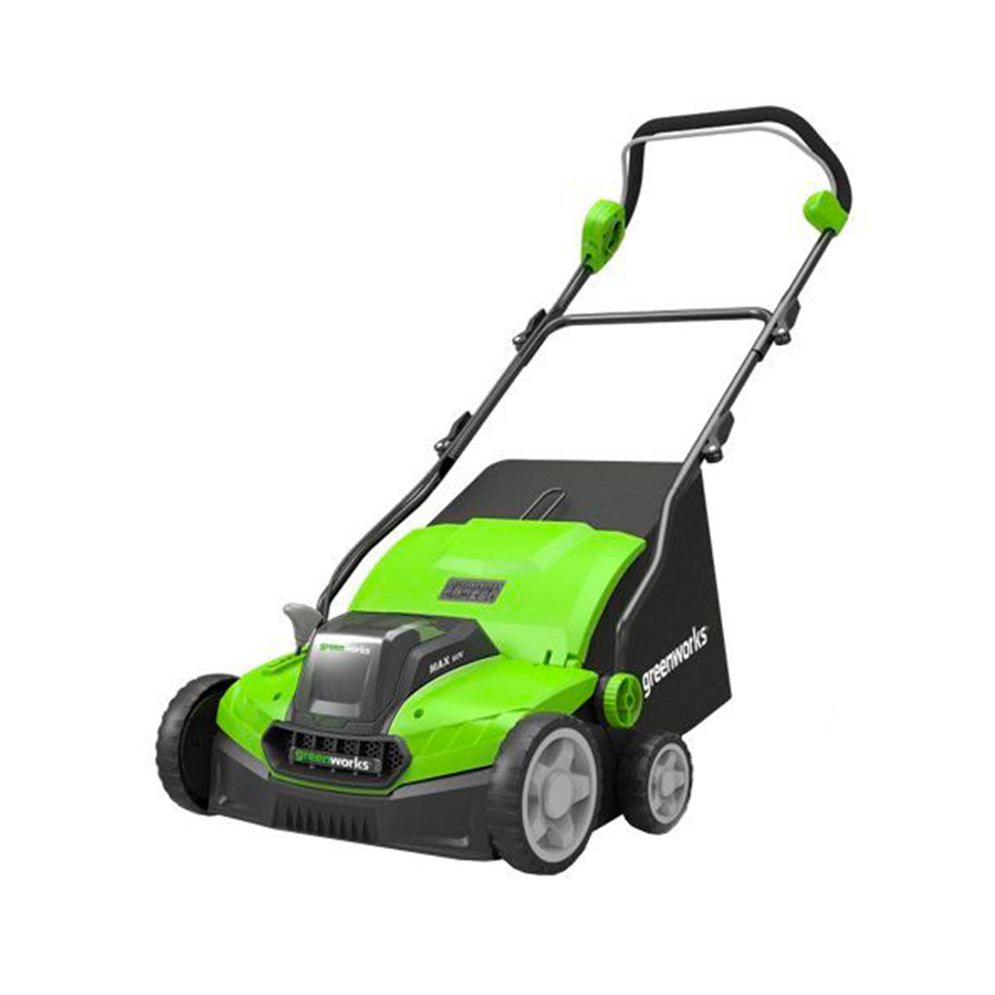 Аэратор-скарификатор Greenworks GD40SC36K4, 40V, бесщеточный, c АКБ 4 А/ч и  ЗУ – купить оригинал | Greenworks 2511507UB в Москве и Санкт-Петербурге с  гарантией