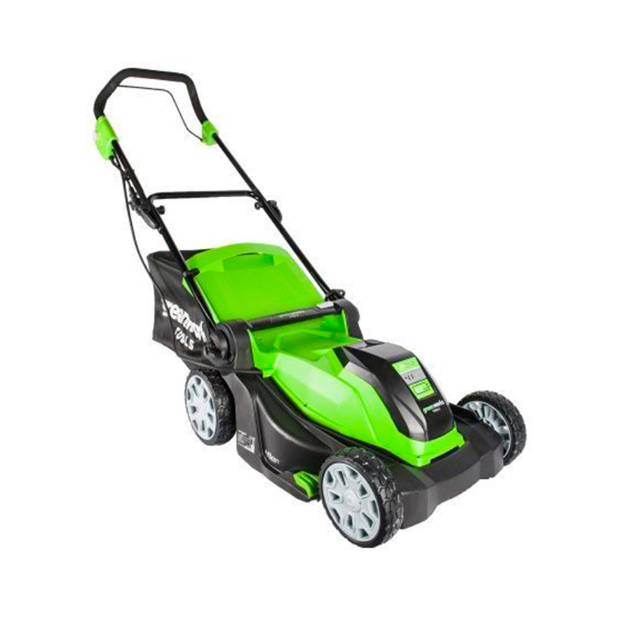 Газонокосилка Greenworks GLM1241, 220V, 1200 Вт, 40 см, щеточная ...