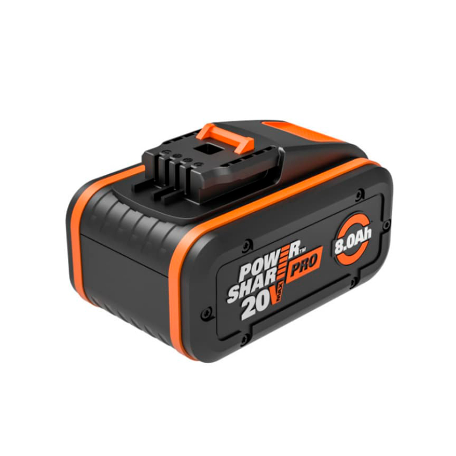 Аккумулятор WORX WA3648, 20В, 8 А/ч – купить оригинал | Worx WA3648 в ...