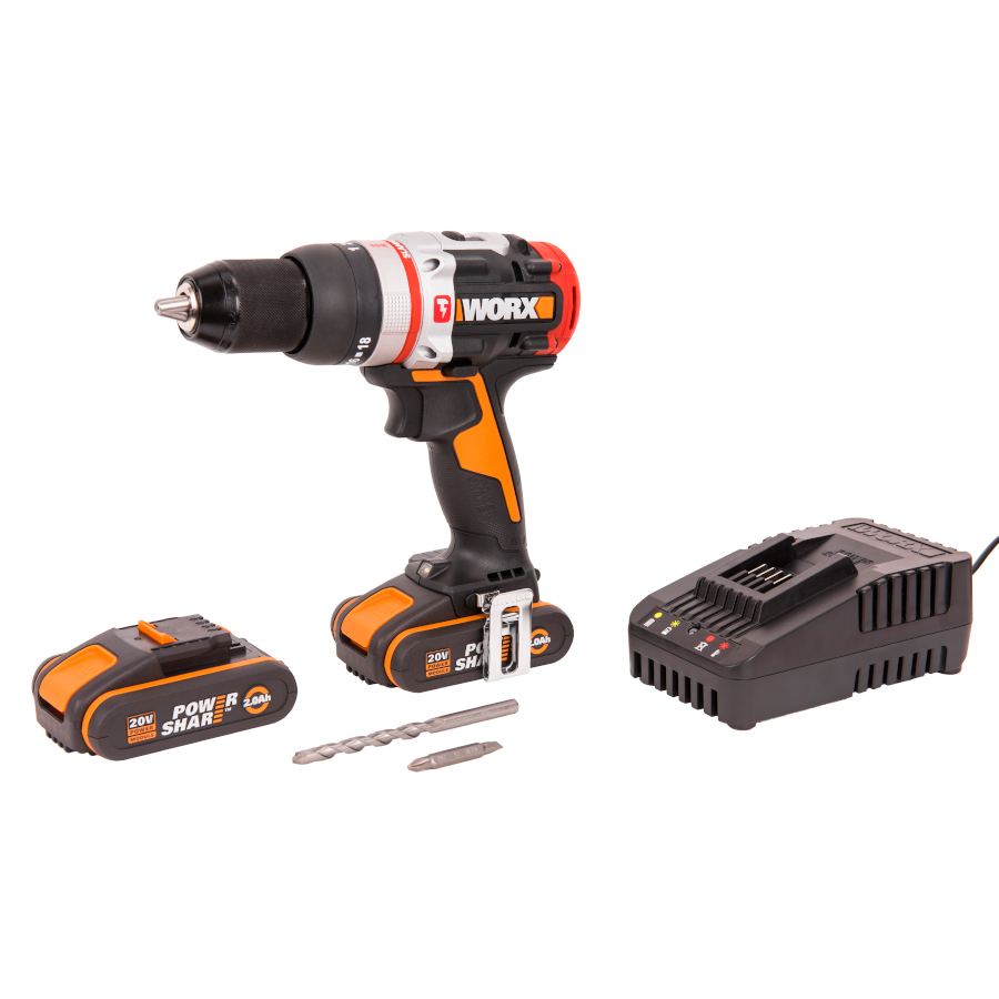 Бесщеточный шуруповерт worx. Worx шуруповерт 20v.