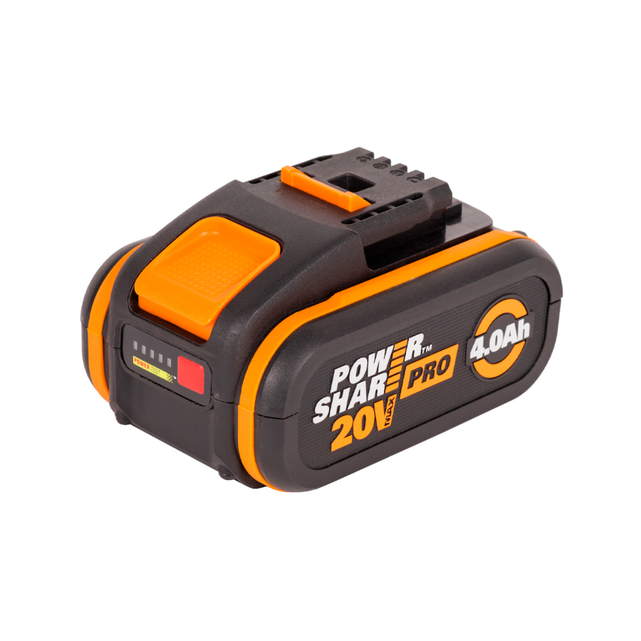 Аккумулятор WORX WA3014, 20V, 4 А/ч – купить оригинал | Worx WA3014 в ...