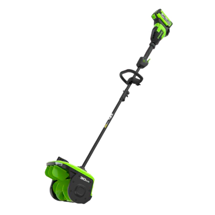 Снегоуборщик снеголопата Greenworks GD40SS2K5, 40V, 30 см, бесщеточный, с АКБ 5 А/ч и ЗУ 2А