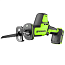 Пила сабельная Greenworks GPT-CRS-25K4, 24V, бесщеточная, с АКБ 8 А/ч и ЗУ 2А