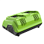 Двойное зарядное устройство Greenworks G24X2C8, 24V, 8А