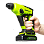 Перфоратор  Greenworks GD24SDS1, 1,2 Дж, 24V, бесщеточный, АКБ 8 А.ч и ЗУ
