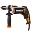 Дрель электрическая WORX WX328, 220V, 810 Вт, ударная, щеточная