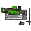 Пила циркулярная  Greenworks GD24CS, 185 мм, 24V, бесщеточная, 4 А/ч и 2 А ЗУ