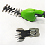 Садовые ножницы аккумуляторные Greenworks G7.2HS, 7,2V, щеточные, с встроенной АКБ 2 A/ч