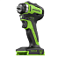Гайковерт ударный Greenworks G24IW200, 24V, бесщеточный, 4 А/ч + 2 А зарядка