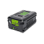 Газонокосилка аккумуляторная Greenworks GD60LM46HPK4, 60V, 46 см, бесщеточная, с АКБ 4 А/ч и ЗУ