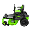 Садовый райдер Greenworks Zero Turn CrossoverT GC82ZT107K8, 82V, 107 см, бесщеточный, c 6xАКБ 8 А/ч и 3xЗУ 8А