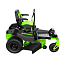 Садовый райдер Greenworks Zero Turn CrossoverT GC82ZT107K8, 82V, 107 см, бесщеточный, c 6xАКБ 8 А/ч и 3xЗУ 8А