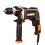 Дрель электрическая WORX WX328, 220V, 810 Вт, ударная, щеточная