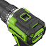 Дрель шуруповерт Greenworks DD560 24V, 2хАКБ 2 А.ч и ЗУ