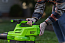 Воздуходув-пылесос Greenworks GD60BVIIK8, 60V, бесщеточный, с АКБ 8 А/ч и ЗУ 2А