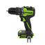 Дрель-шуруповерт ударная акк. Greenworks HD560, 24V, АКБ 2х2Ач и ЗУ 