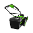 Газонокосилка Greenworks GD40LM411K5, 40V, 41 см, с АКБ 5 А/ч и ЗУ 2А