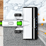 Пылесос вертикальный акк. Greenworks SV24532, 24V, б/щет, 350 Вт, 21 кПа, электрощетка, 3 насадки, LED, белый+зеленый, 1х8Ач и ЗУ 