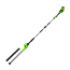Кусторез штанговый Greenworks G40PH511K5, 24V, 51 см, щеточный, с АКБ 5 А/ч и ЗУ 2А
