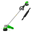 Триммер Greenworks ST121K25, 82V, 40 см, бесщеточный, с АКБ 2,5 А/ч и ЗУ 4А