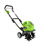 Культиватор  Greenworks G40TLK4, 40V, щеточный, с АКБ 8 А/ч и ЗУ