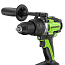 Дрель-шуруповерт Greenworks GD24DD140, 24V, ударная, бесщеточная, 4х2 А/ч АКБ и 2А ЗУ