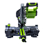 Торцовочная пила Greenworks GD24MS216K4, 24V, с АКБ 4 А/ч и ЗУ 2А