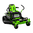 Садовый райдер Greenworks Zero Turn CrossoverT GC82ZT107K8, 82V, 107 см, бесщеточный, c 6xАКБ 8 А/ч и 3xЗУ 8А
