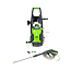 Мойка высокого давления Greenworks GPWG5II, 220V, 2000 Вт, 140 бар, щеточная