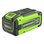 Снегоуборщик аккумуляторный бесщеточный Greenworks GD40STX2, 40V, 51 см, АКБ 8 Ач и ЗУ