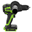 Дрель-шуруповерт Greenworks GD24DD140, 24V, ударная, бесщеточная, 4 А/ч АКБ и 2А ЗУ