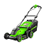 Газонокосилка Greenworks GD40LM411K5, 40V, 41 см, с АКБ 5 А/ч и ЗУ 2А