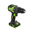Дрель-шуруповерт ударная акк. Greenworks HD560, 24V, АКБ 2х2Ач и ЗУ 