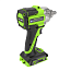 Гайковерт ударный Greenworks IW5500 24V , бесщеточный, АКБ 4 A/ч + 2 А зарядка