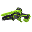 Цепная мини пила аккумуляторная Greenworks CS2410A, 24V,АКБ 2Ач и ЗУ 