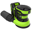 Эксцентриковая шлифмашина Greenworks OS325K5, 24V, 125 мм, щеточная, с АКБ 5 А/ч и ЗУ 2А