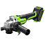 Угловая шлифмашина Greenworks AG5900K4, 24V, 125 мм, бесщеточная, с АКБ 4 А/ч и ЗУ 2А