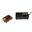 Комплект WORX3601: 1 аккумулятор 2 А/ч и зарядное устройство на 2А