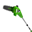 Высоторез-сучкорез Greenworks G24PS201, 24V, 20 см, без АКБ и ЗУ