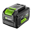Дрель-шуруповерт Greenworks GD24DD140, 24V, ударная, бесщеточная, 8 А/ч АКБ и 2А ЗУ