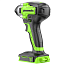 Винтоверт ударный Greenworks GD24ID3, 24V, бесщеточный, без АКБ и ЗУ