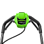 Газонокосилка Greenworks GD24X2LM361K2, 48V, 36 см, с АКБ 2x2 А/ч и ЗУ 2А