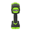 Гайковерт ударный Greenworks IW5500 24V , бесщеточный, АКБ 4 A/ч + 2 А зарядка