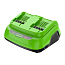 Двойное зарядное устройство Greenworks G24X2C8, 24V, 8А